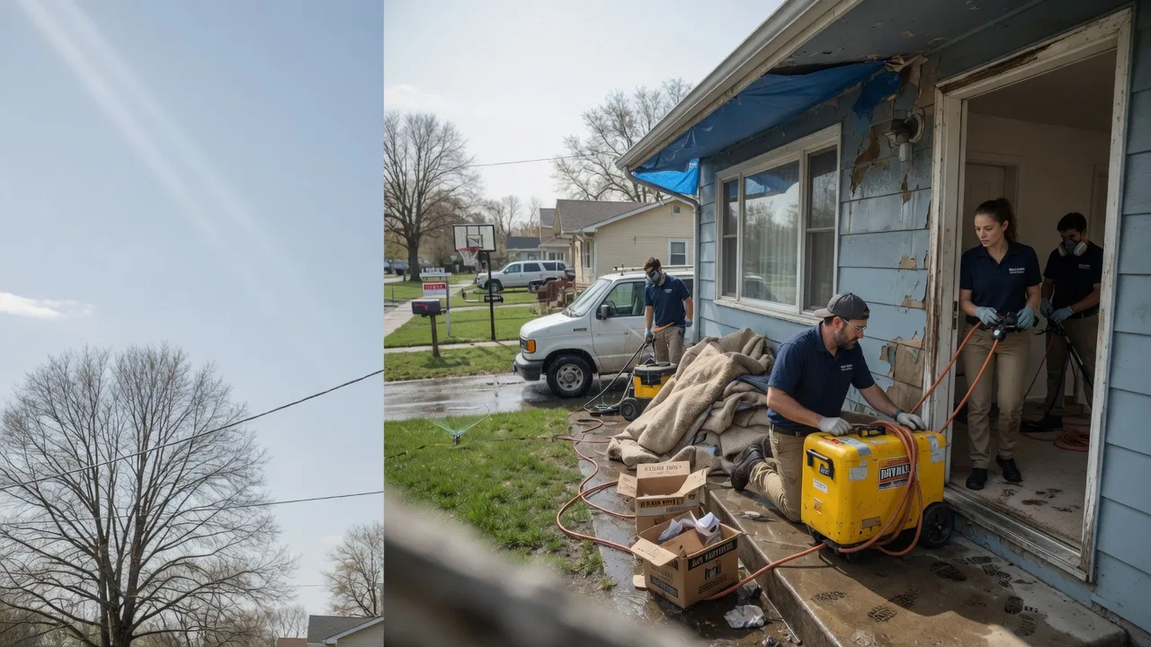Basement Flood Cleanup in Ypsilanti, MI near me